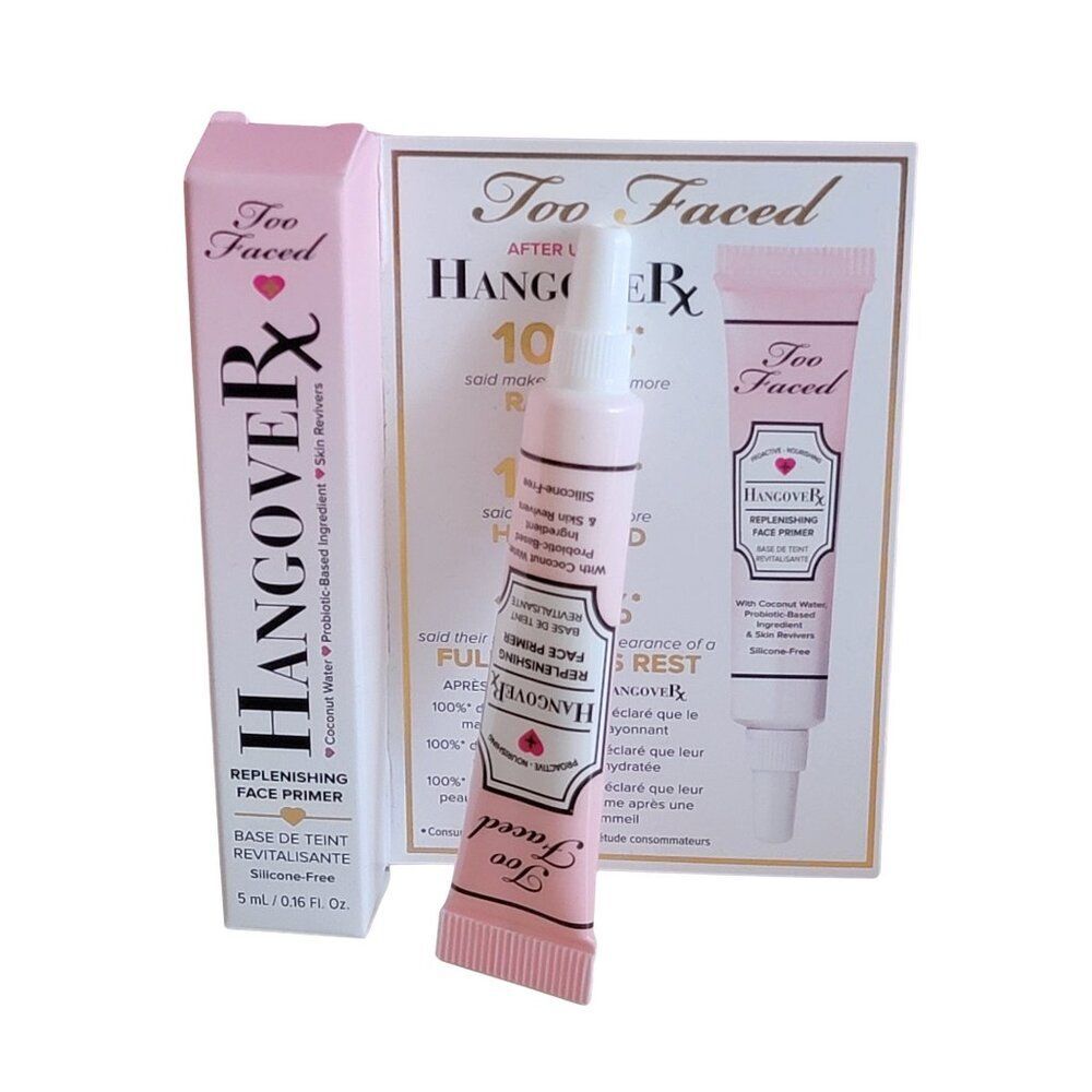 Too Faced Hangover Rx Replenishing Face Primer New in Box
